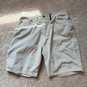Rusty Men's Light Tan Corduroy Shorts